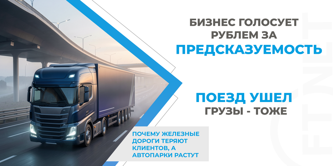 Трансформация грузовой логистики: как автомобильный транспорт перехватывает инициативу у РЖД
