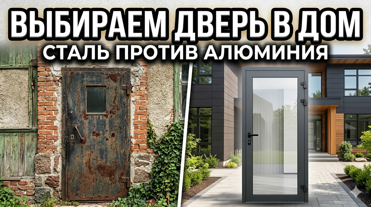 как выбрать входную дверь в дом
