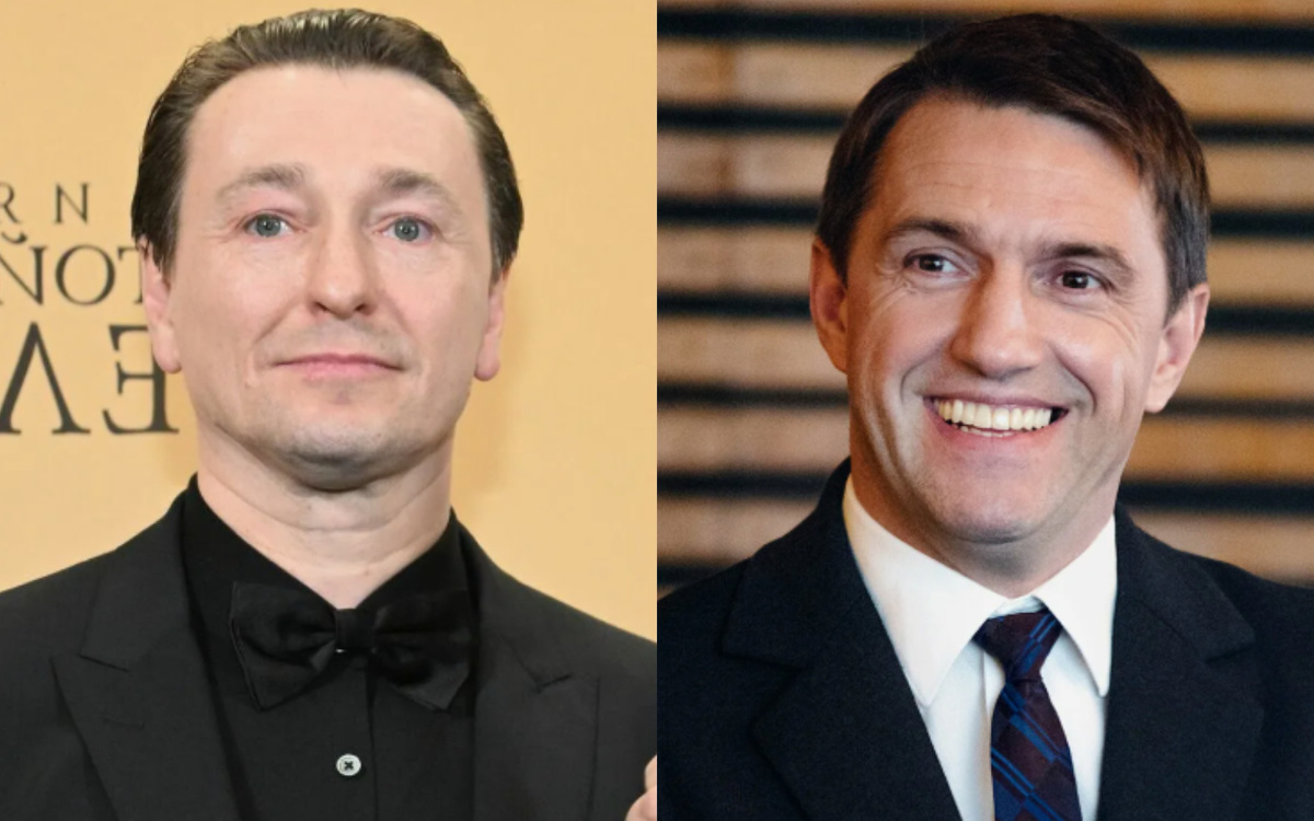на фото слева Сергей Безруков, справа Владимир Вдовиченков 
