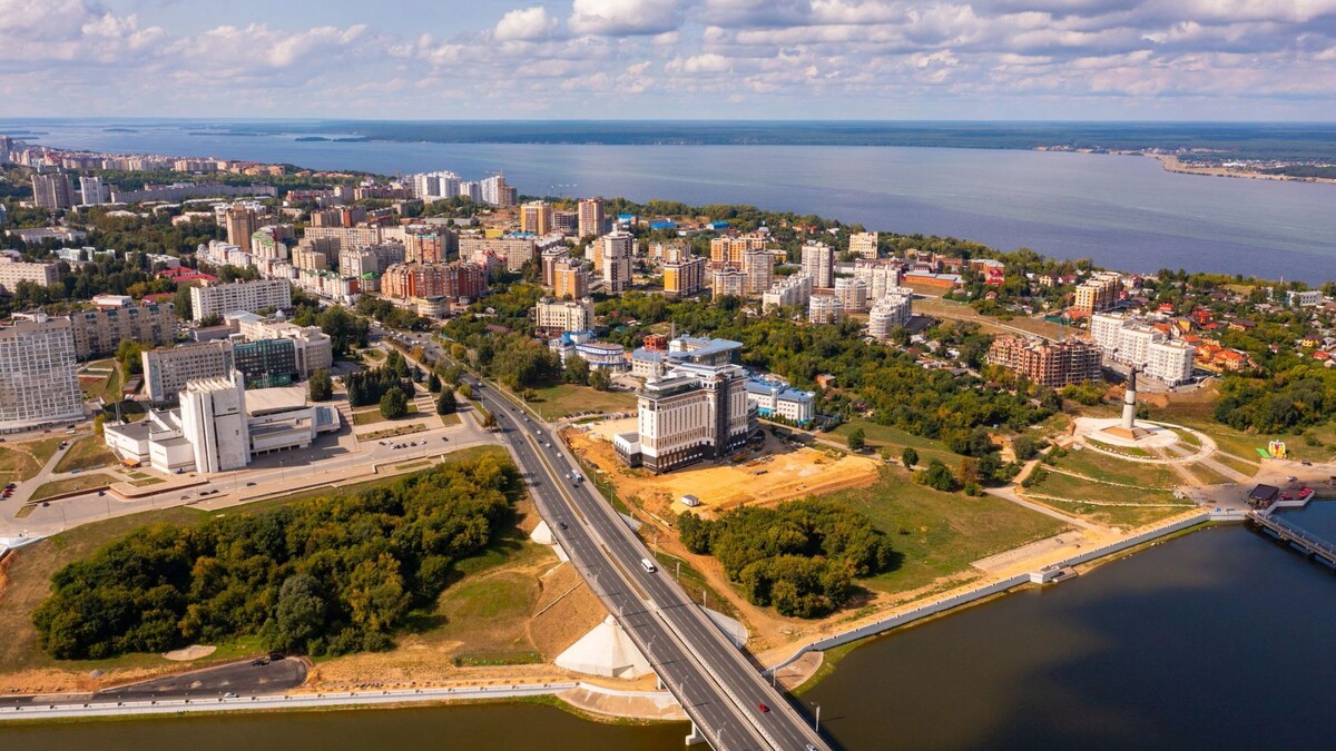    Вид на Чебоксары. Фото: BearFotos/Shutterstock/Fotodom