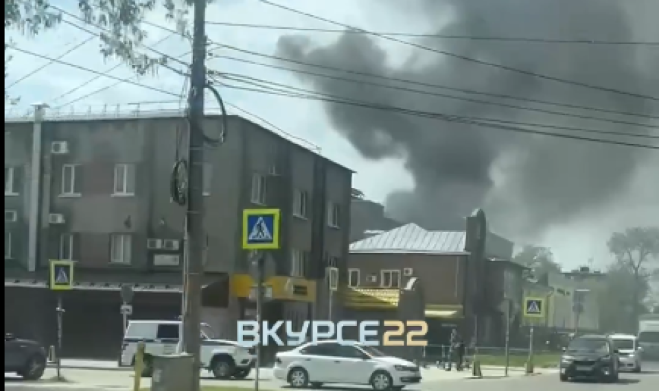    Пожар на хлебозаводе. Источник: "В курсе 22"