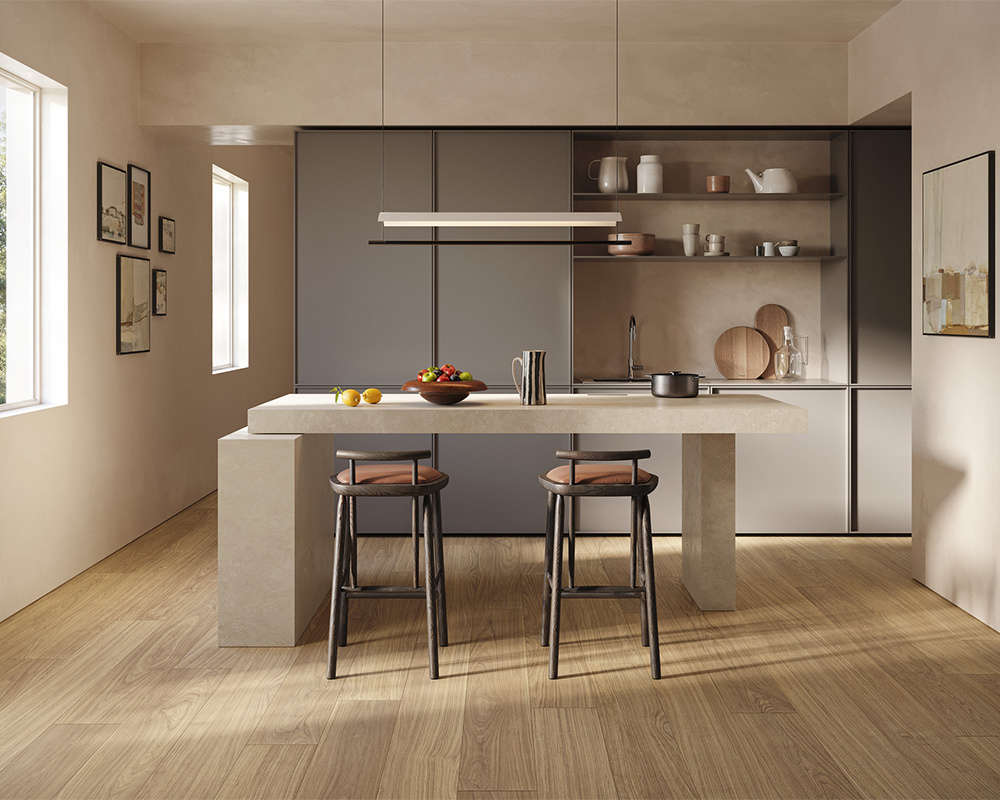 Керамогранит в интерьре от Marazzi Italy