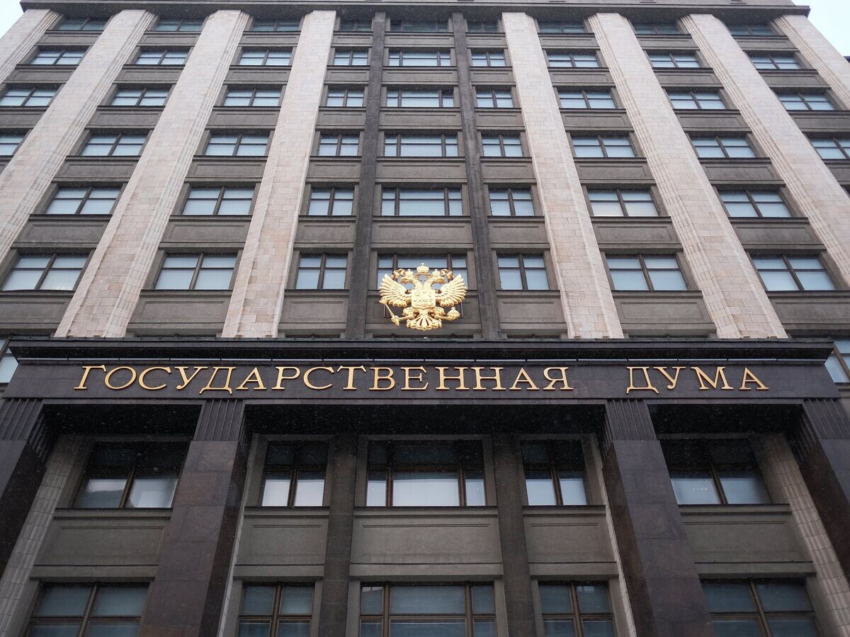    Здание Государственной думы России на улице Охотный ряд в Москве | © РИА Новости / Наталья Селиверстова