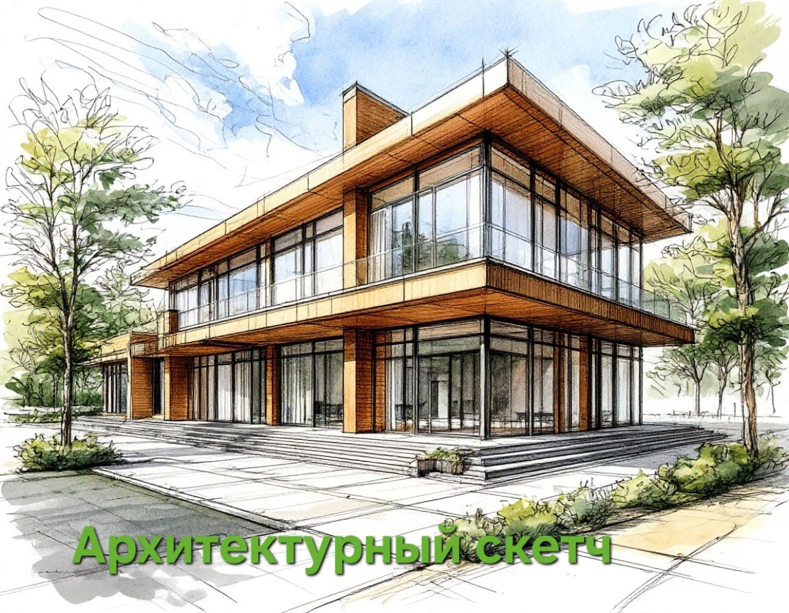 АРХИТЕКТУРНЫЙ СКЕТЧ!