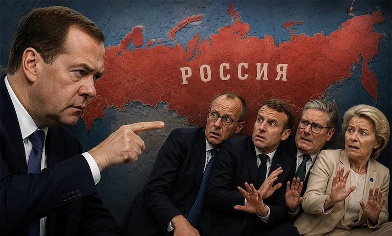 В Совбезе России заговорили о «животном страхе»: Медведев назвал единственный способ предотвратить большую бойню