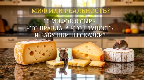 10 мифов о сыре