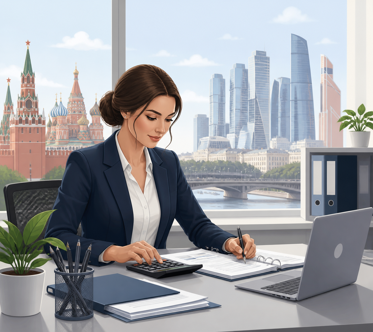 Материал о рынке бухгалтерского обслуживания в Москве