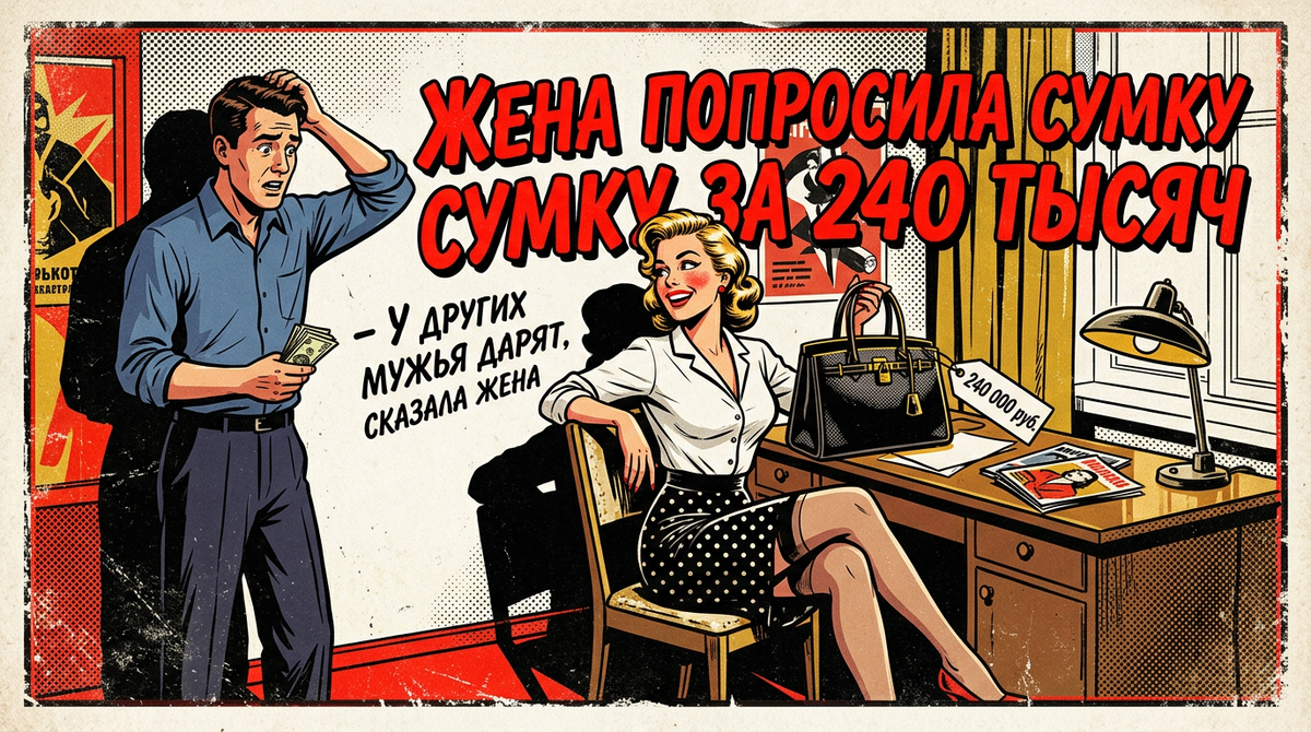 Жена попросила сумку за 240 тысяч