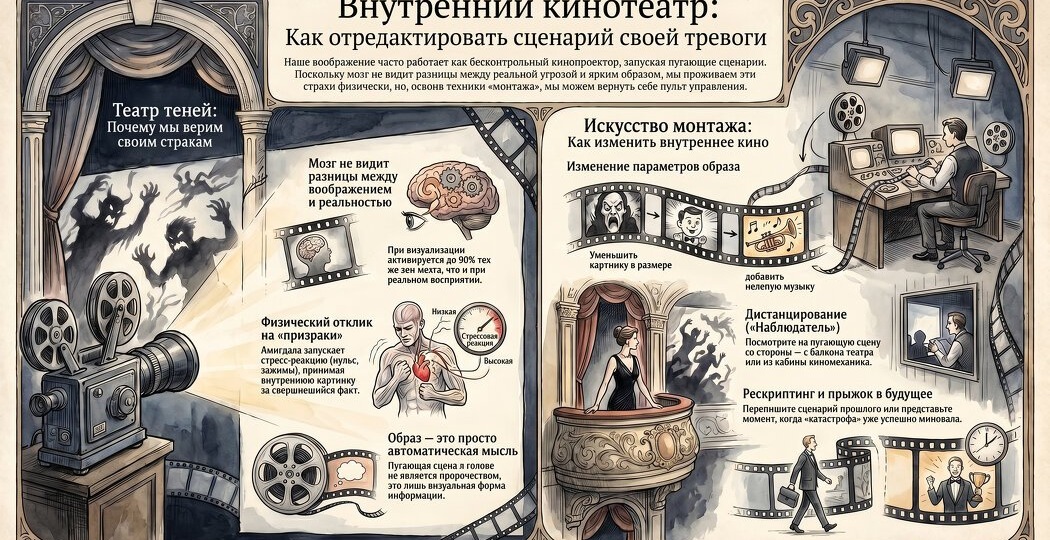 «Нет» плохим мыслям. Как перестать накручивать себя.