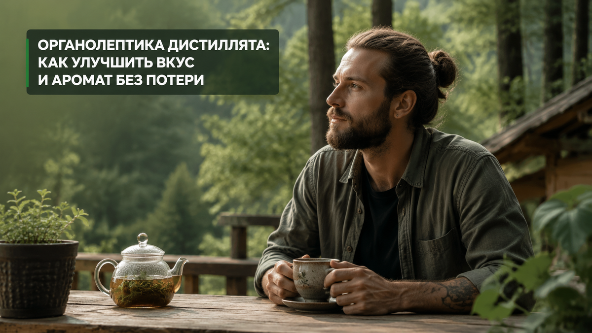 Рекомендации по улучшению органолептических характеристик дистиллята.