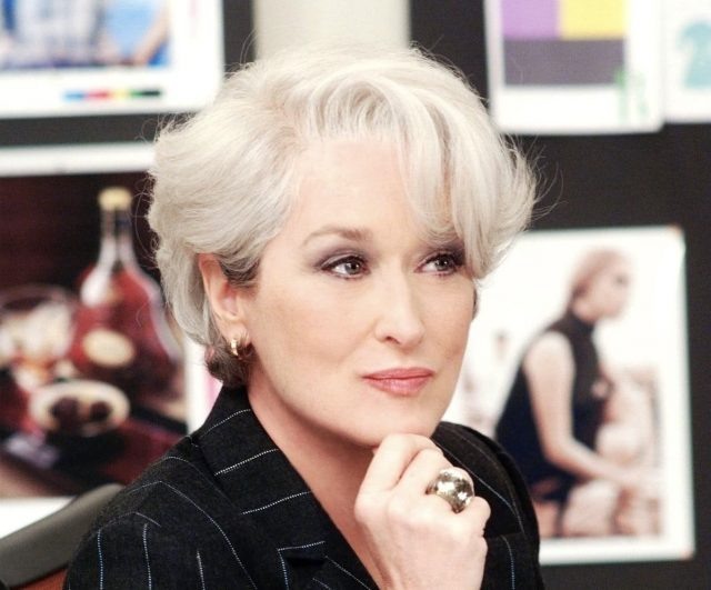    Кадр из фильма «Дьявол носит Prada» (The Devil Wears Prada, США, 2006)