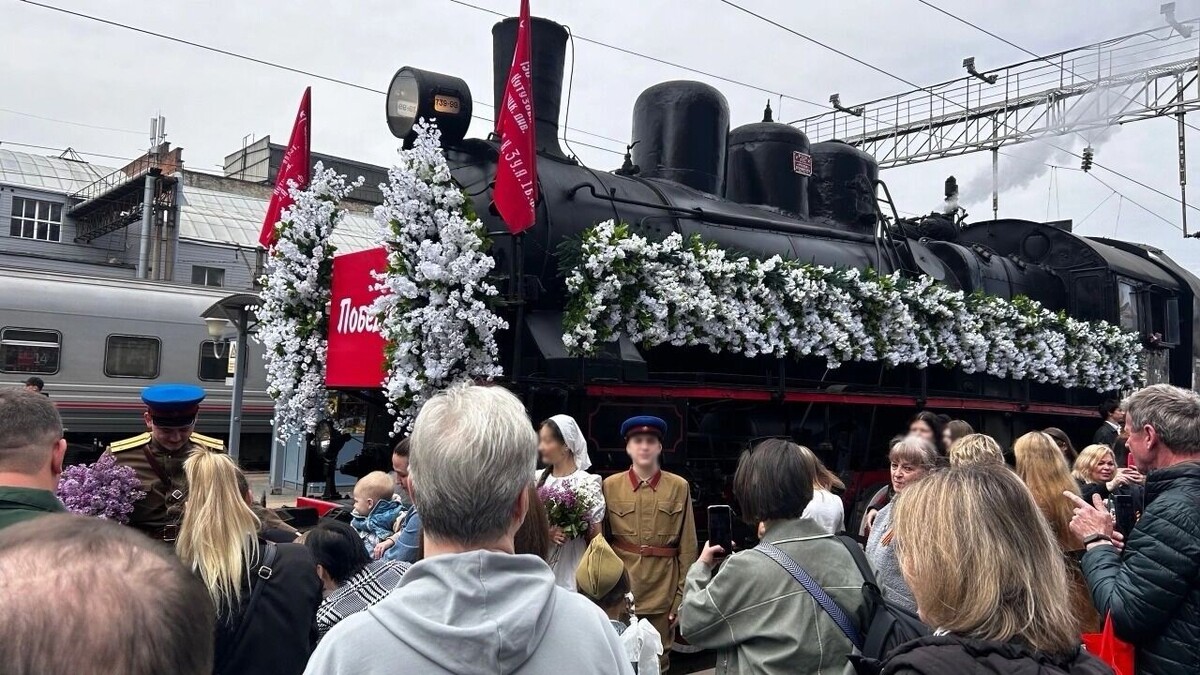    Ретропоезд «Победа» прибыл на вокзал в Ростове-на-Дону 6 мая   rostovgazeta.ru