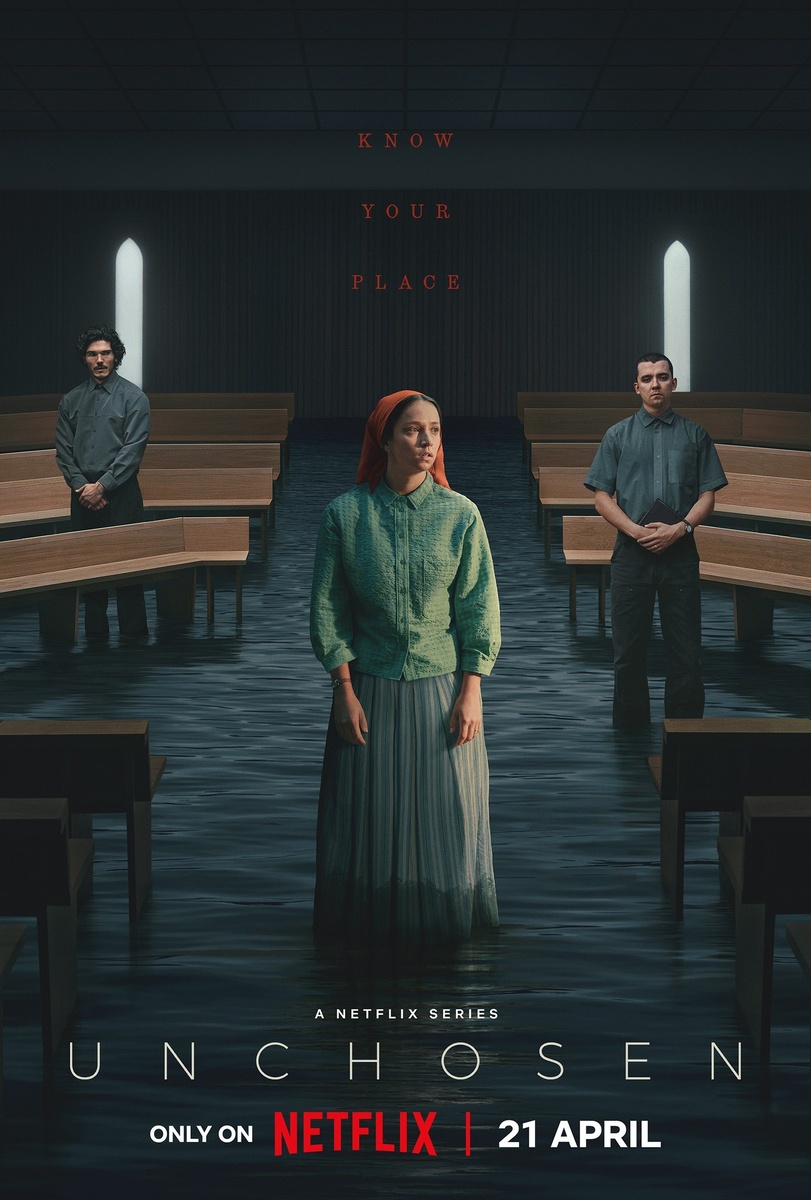 Постер к мини-сериалу "Неизбранные / Unchosen" (источник: https://ru.kinorium.com/11543164/gallery/poster/?photo=57230392) 
