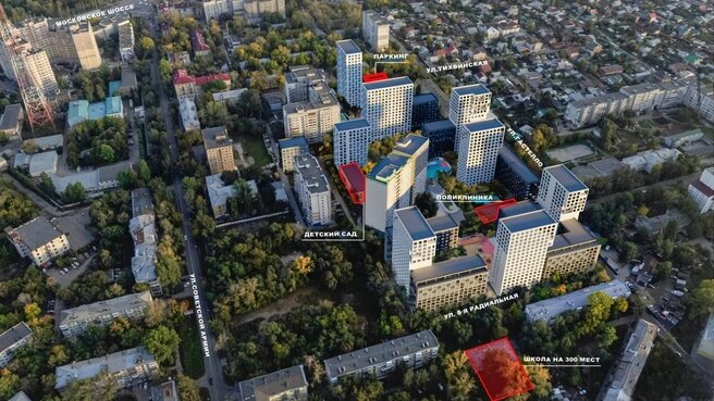 Обещают детский сад, поликлинику и школуИсточник:Министерство градостроительной политики Самарской области