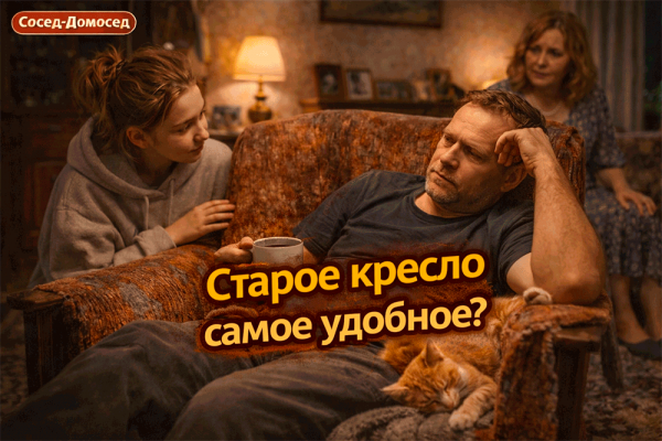 Старое кресло – почему оно страшное, но самое удобное в доме, и почему никто не может с ним расстаться 😄