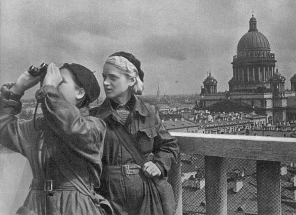 Бойцы МПВО на службе