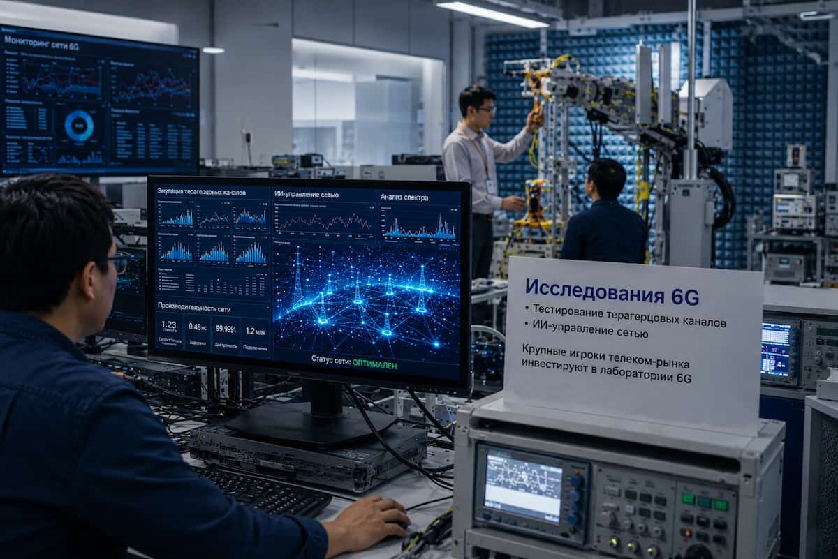 Фото: Тестирование и внедрение 6G