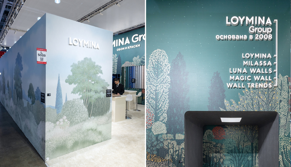 Стенд LOYMINA Group на выставке MosBuild 2026