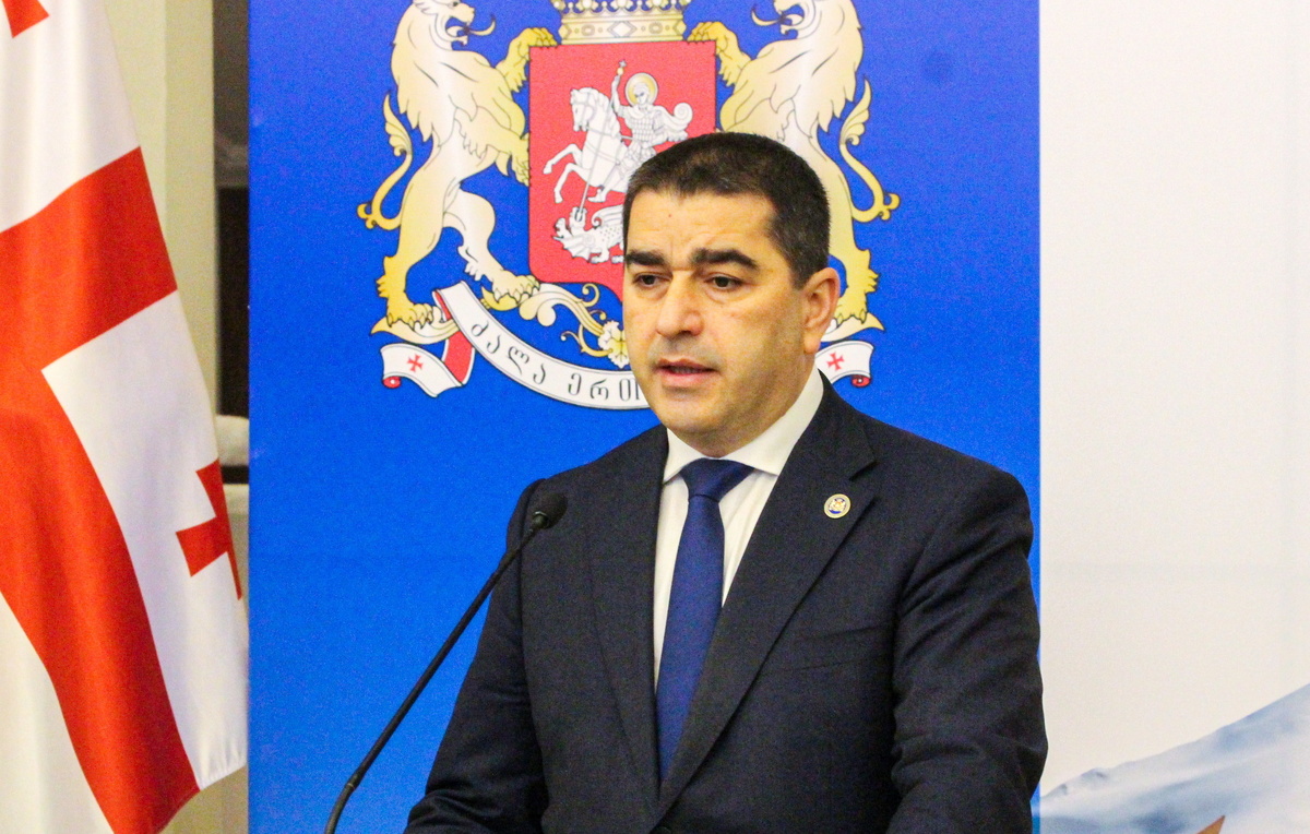    Председатель парламента Грузии Шалва Папуашвили  Инна Кукуджанова/ТАСС