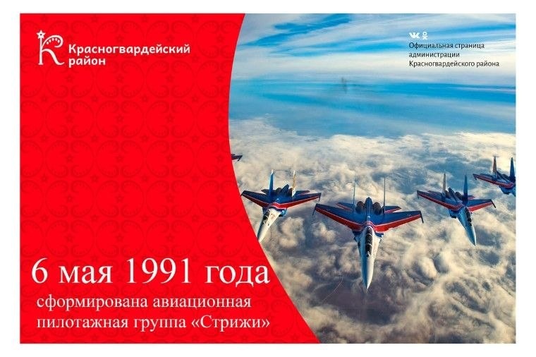 День рождения пилотажной группы Стрижи