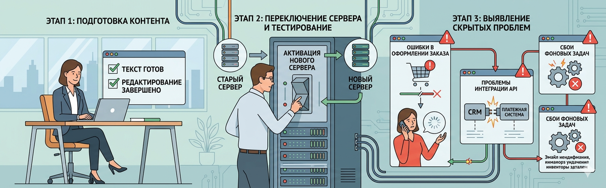Перенос сайта Битрикс