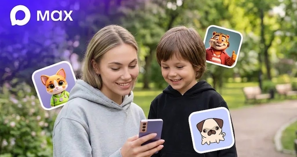 «Мам, пап, сделай мне стикер!»: как новая функция MAX помогает родителям и детям творить вместе