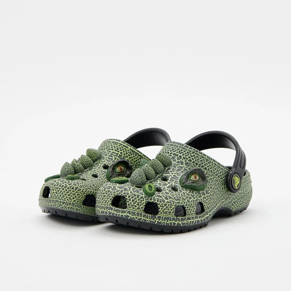 Сабо Crocs голова динозавра