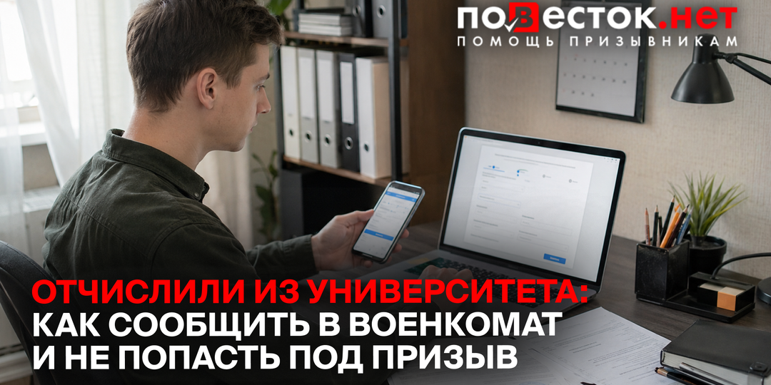 Отчислили из университета: как сообщить в военкомат и не попасть под призыв