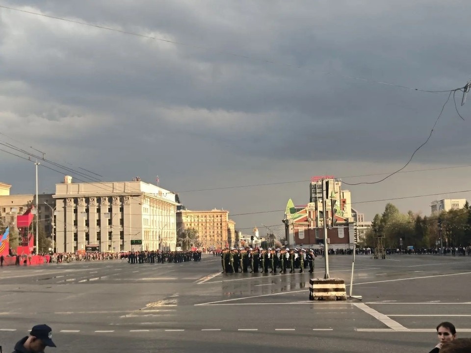    Улицы в центре города перекрыли ради репетиции Никита МАНЬКО