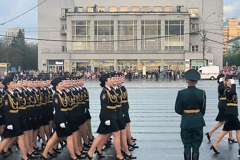    Репетиция прошла в центре Новосибирска. Никита МАНЬКО