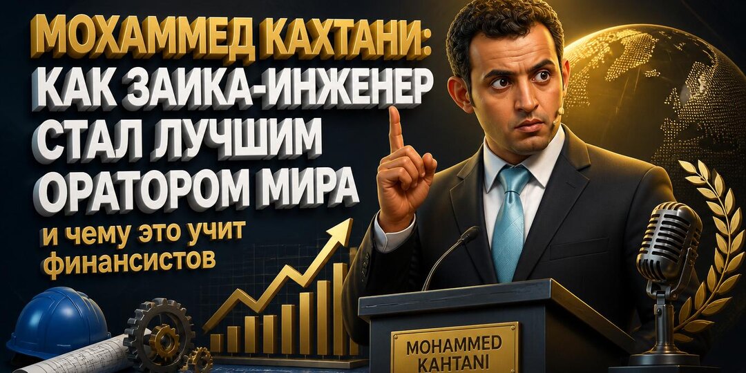 Мохаммед Кахтани: как заика-инженер стал лучшим оратором мира и чему это учит финансистов