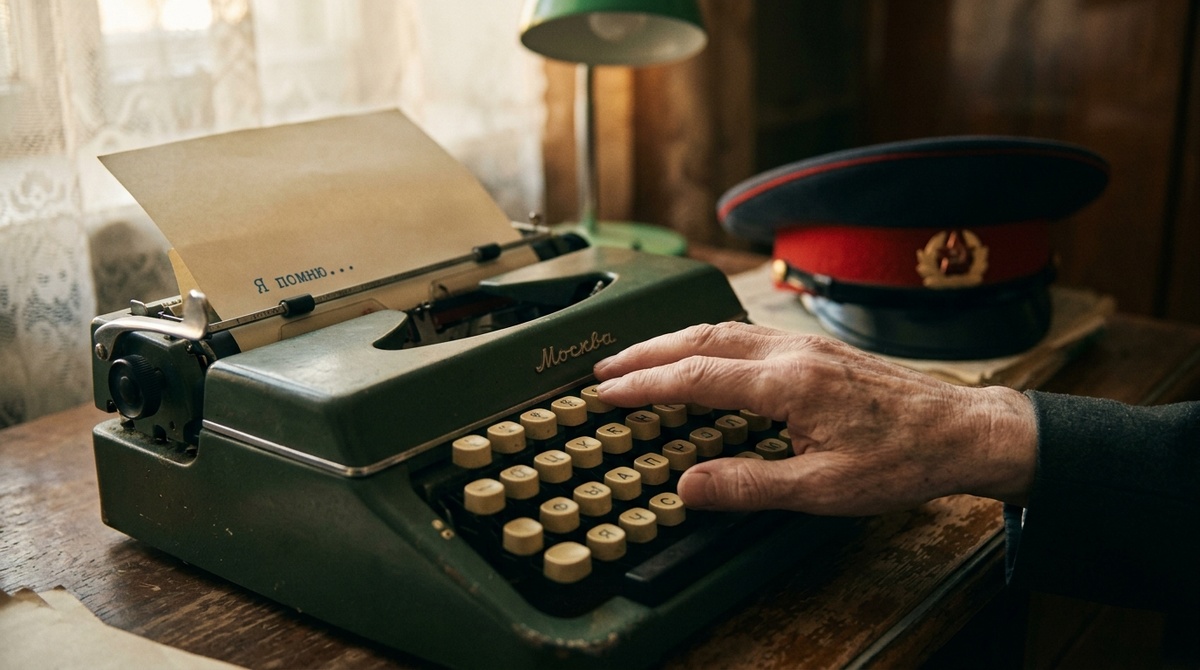 Замолчавшая машинка: рука писателя и фуражка милиционера в одном кадре