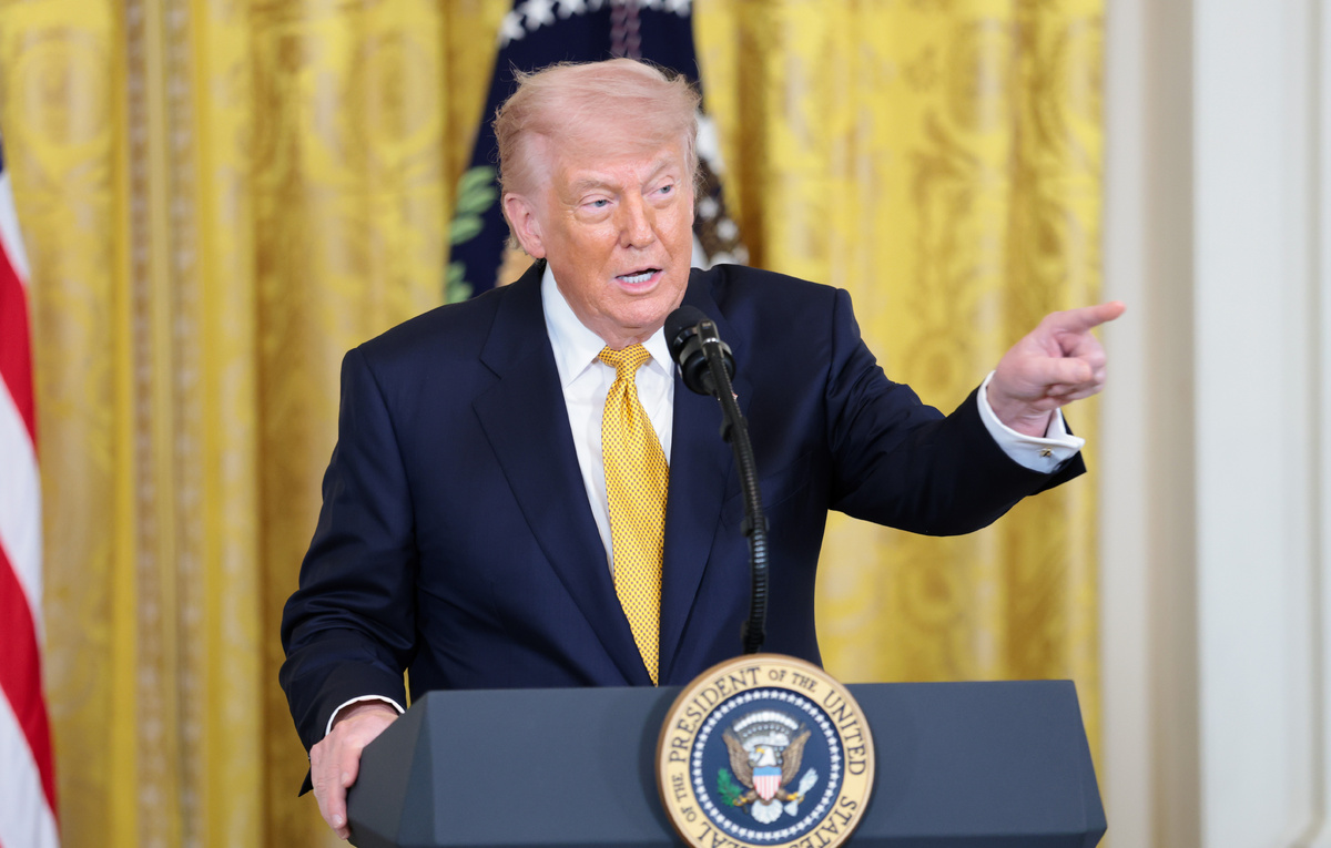    Президент США Дональд Трамп  Anna Moneymaker/Getty Images