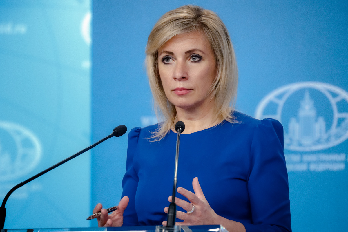    Официальный представитель МИД России Мария Захарова  Пресс-служба МИД РФ/ТАСС
