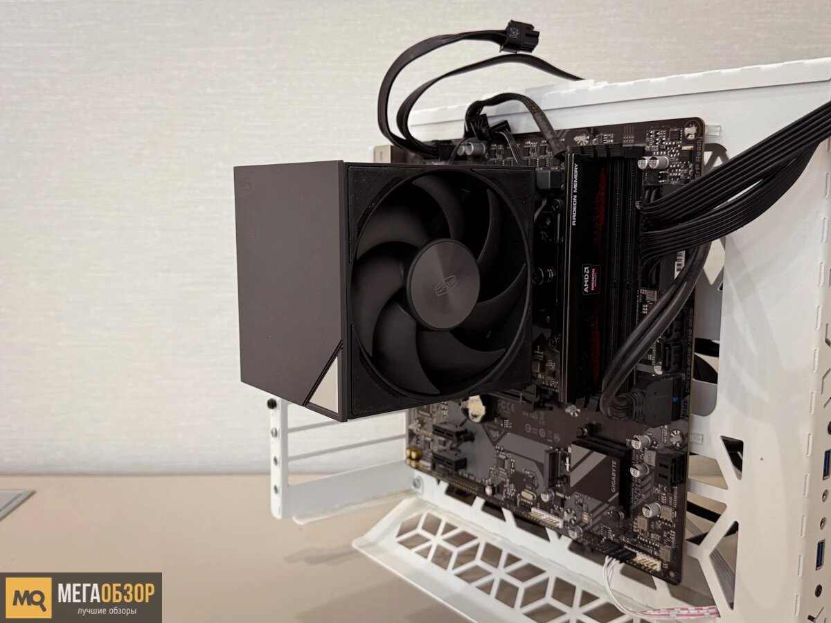    Обзор и тесты PCCooler RZ700D. Односекционный башенный кулер с семью трубками MegaObzor.com