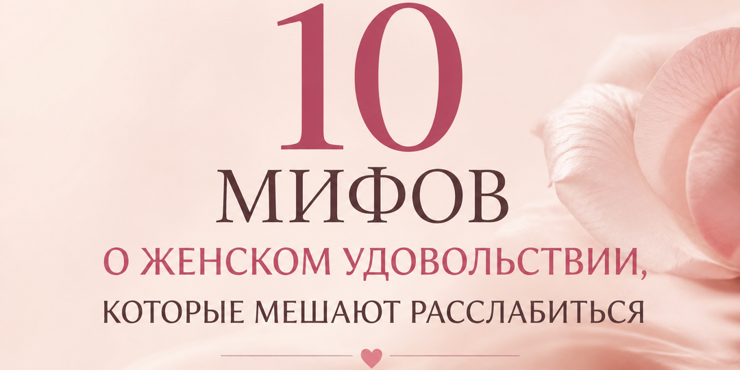10 мифов о женском удовольствии, которые мешают расслабиться