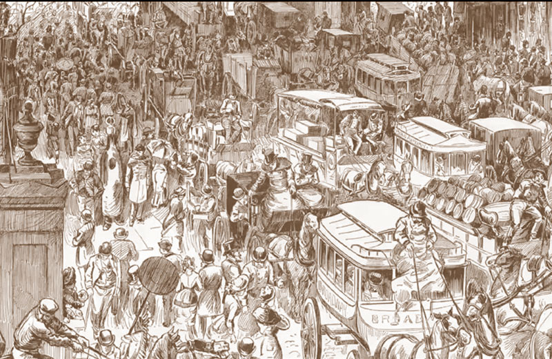 Бродвей 1860-х
