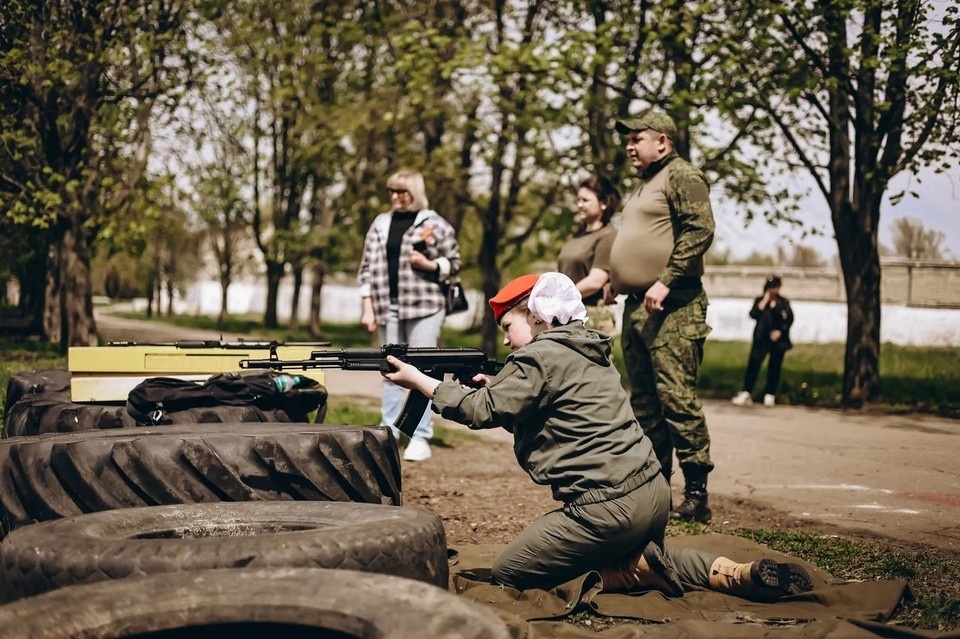    Участники игры соревновались в 11 дисциплинах. Фото: «Движение Первых» ДНР