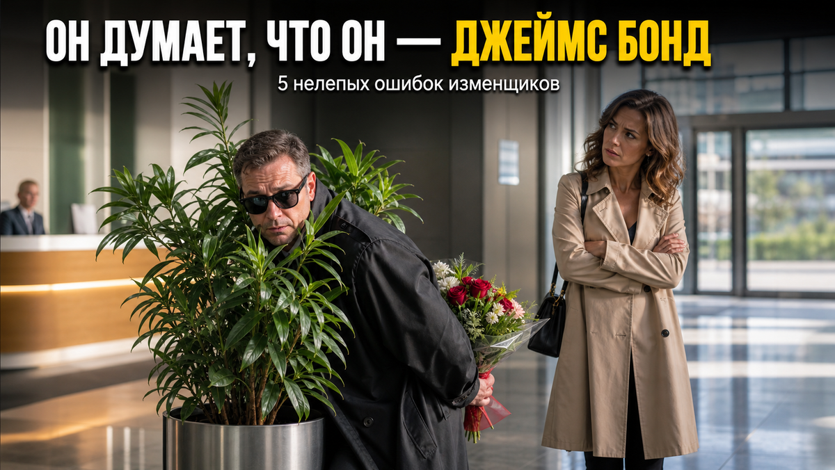 «Я узнала об измене по... запаху бензина и забытой зубочистке». 5 нелепых ошибок, которые делают даже самые «осторожные» мужья