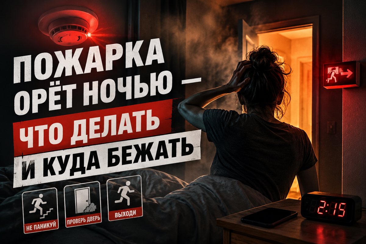 что делать при сработке пожарки?