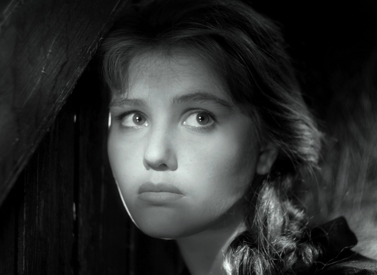 Кадр из кинофильма "Баллада о солдате", 1959 г., режиссер Григорий Чухрай, сценаристы Валентин Ежов, Григорий Чухрай, композитор Михаил Зив (скриншот)