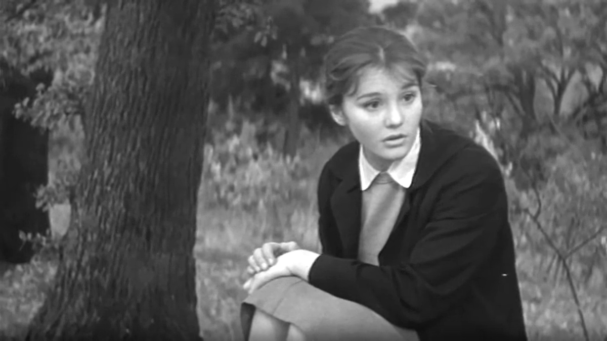 Кадр из кинофильма "А если это любовь?", 1961 г., режиссер Юлий Райзман, сценаристы Иосиф Ольшанский, Юлий Райзман, Нина Руднева, композитор Родион Щедрин (скриншот)