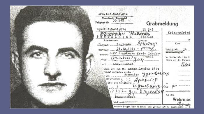 Карточка учёта солдат вермахта. Пашинян назвал своего деда героем, а он оказался предателем. Фото © Life.ru