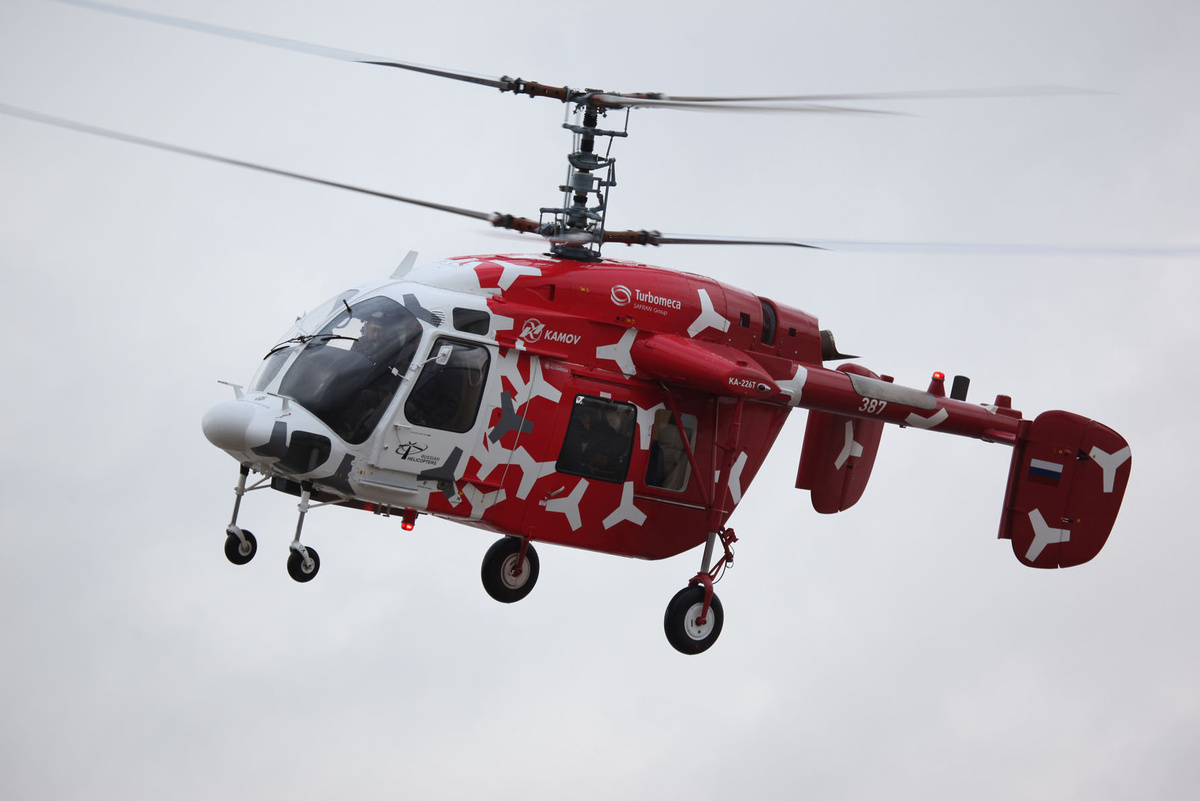 Многоцелевой вертолет Камов Ка-226Т. Источник: авиару.рф