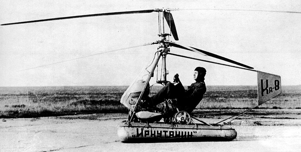 Первый вертолет КБ Камова – Ка-8 «Иркутянин». Источник: wikipedia.org