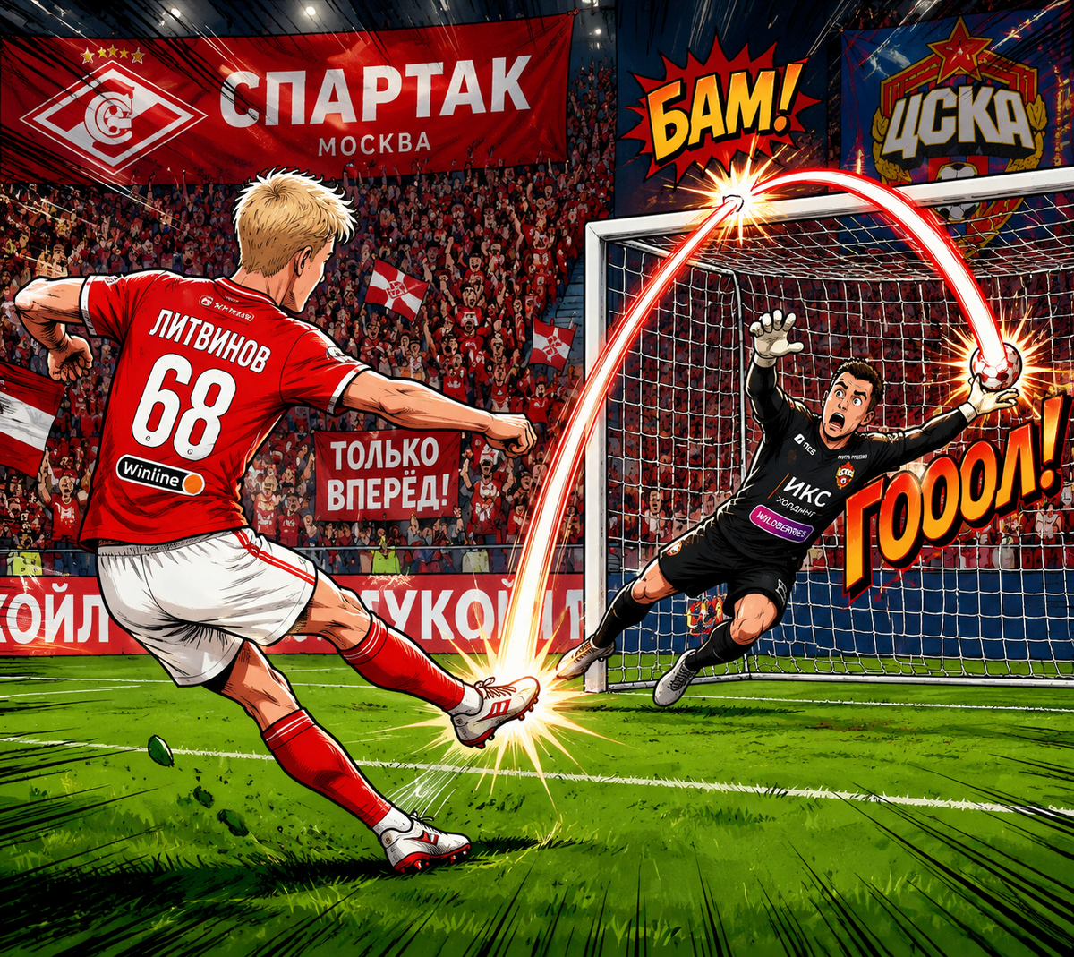 Гол Литвинова