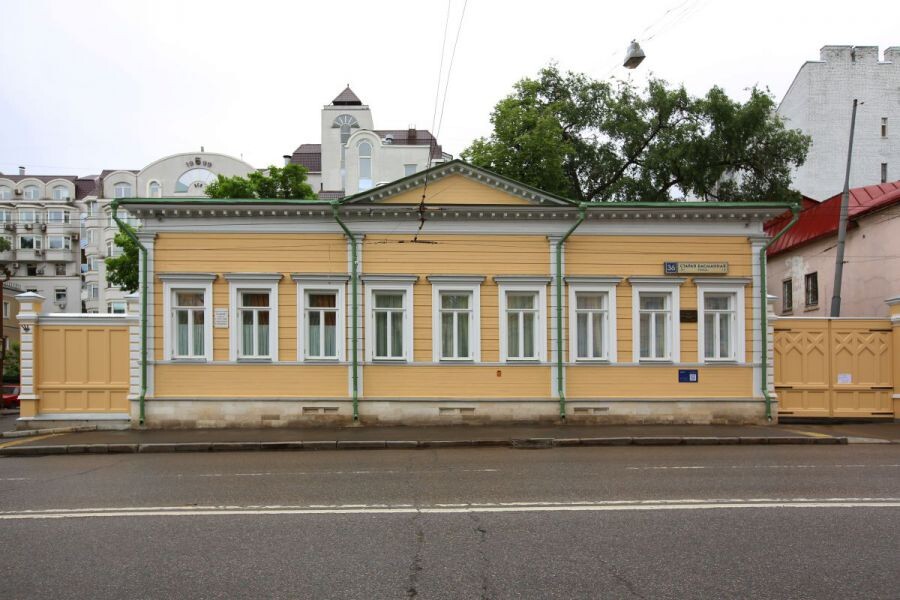 Дом- музей В. Л. Пушкина на Старой Басманной. 