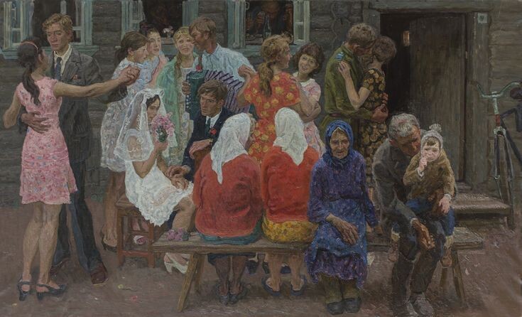 Братья Ткачевы. Картинга "Деревенская свадьба"