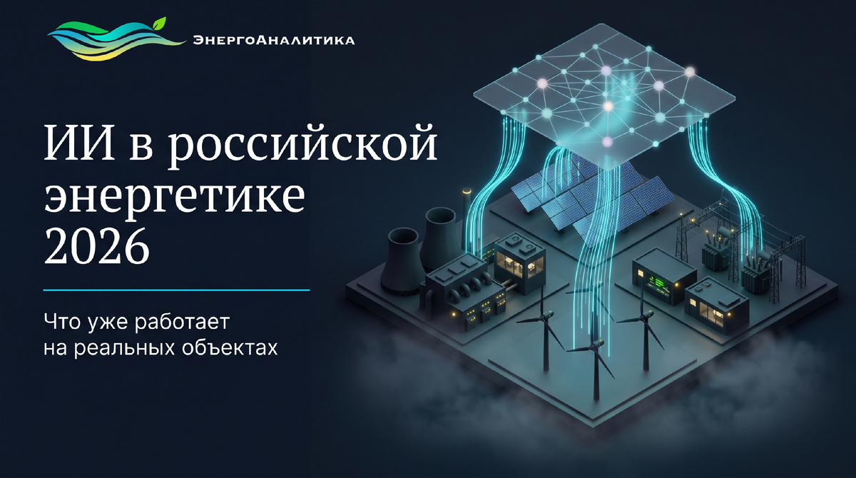 Искусственный интеллект и машинное обучение в российской энергетике 2026: цифровая трансформация ТЭК до 2036 года, ML-прогнозирование на ОРЭМ, оптимизация режимов работы тепловых электростанций.
