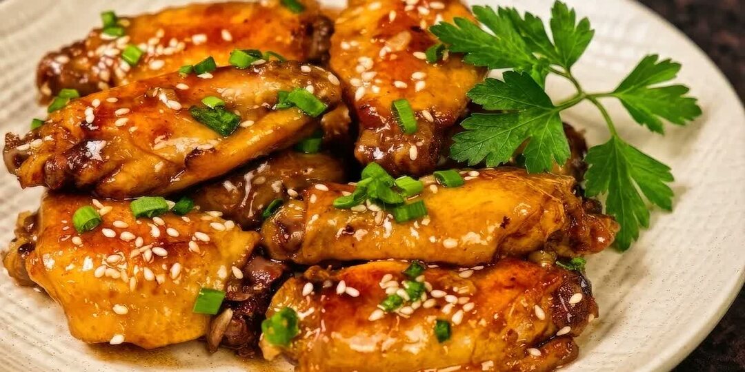 Медово-чесночные крылышки